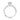Reverse Crescent | Round Solitaire Engagement Ring - 2617RD65W