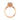 Dantela | Emerald Bloom Engagement Ring - 2620ECLGPPK