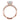 Sculpted Crescent | Round Solitaire Engagement Ring - 2687RD85PK