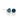 14K White Gold London Blue Topaz Stud Earrings | 4001851