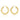 14K Yellow Gold Twisted Hoop Earrings | 4002158