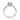 Sculpted Crescent | Cushion Bloom Engagement Ring - 49CUP65
