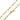 14K Yellow Gold 4MM Paper Clip Chain | 5001884