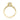 Sculpted Crescent | Round Solitaire Engagement Ring - 52RD55Y