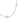 14K White Gold Bezel Lab Diamond Necklace | 67-3832NW