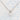1.20 ct  Moissanite Necklace set in White Gold | 5001788