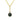 14K Yellow Gold Alexandrite Solitaire Pendant | 88002-6