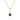 14K Yellow Gold Alexandrite Solitaire Pendant | 88002-6