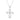 14K White Gold Cluster Diamond Cross Pendant | 96289