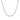 Rhodium Plated 2.8MM Rope Chain | CH28RW-22