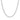 Rhodium Plated 5MM Miami Curb Chain | CH5CUW-20