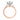 Juliet | Round Two-Tone Solitaire Engagement Ring