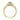 Victoria | Round Engraved Pave Engagement Ring by Gabriel & Co.
