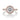Blooming Beauties | Round Bloom Engagement Ring - HT2522RD7PK