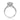 Blooming Beauties | Round Bloom Engagement Ring - HT2522RD7W