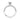 Petite Crescent | Round Solitaire Engagement Ring - HT254515RD65W