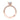 Petite Crescent | Round Solitaire Engagement Ring - HT2545RD65PK