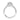 Petite Crescent | Round Solitaire Engagement Ring - HT2558RD7W