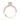 Petite Crescent | Round Solitaire Engagement Ring - HT2559RD7PK