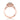 Crescent Chandelier | Round Pavé Engagement Ring - HT2570RD7PK