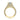 RoyalT | Round Pavé Engagement Ring - HT2623RD85Y