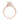 Calista Round Diamond Twist Engagement Ring