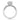 Coastal Crescent | Round Solitaire Engagement Ring - P1022RD8
