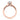 Coastal Crescent | Round Solitaire Engagement Ring - P102RD65PK