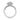 Coastal Crescent | Cushion Solitaire Engagement Ring - P1032CU8W