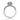 Coastal Crescent | Oval Solitaire Engagement Ring - P103OV85X65