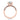 Coastal Crescent | Round Solitaire Engagement Ring - P1042RD8PK