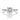Coastal Crescent | Round Solitaire Engagement Ring - P104RD75W