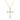 14K Yellow Gold Pavé Diamond Cross Pendant | R80081D